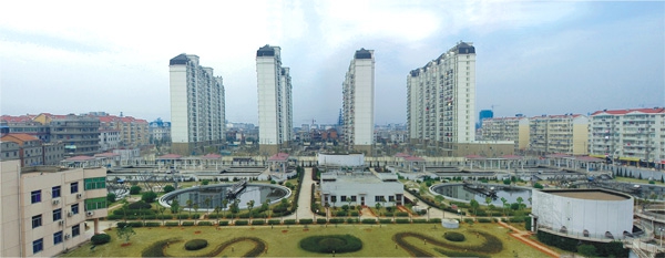 江西最大污水處理廠(chǎng)——南昌朝陽(yáng)污水處理廠(chǎng)二期工程（省、市優(yōu)良工程，獲滕王閣杯）